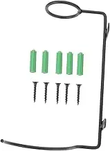 Modern Wall-mounted Wine Rack Iron Holder Hanging Bottle Shelf for Home Bar Club