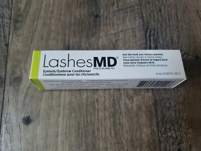 Lashes MD Eyelash Eyebrow Conditioner Serum Full Size 4ml New In Box (B)