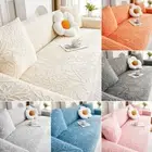 Fleece Jacquard Sofa Cover 1~4 Seater Slipcover Couch Protector All Inclusive