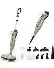 Scrubbing Steam Mop with Rotating Mop Pads, 10 in 1 Steam Mop, Lightweight