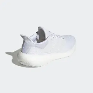 【adidas 愛迪達】運動鞋 慢跑鞋 休閒鞋 女鞋 白 PUREBOOST JET(GW8591)