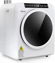 Clothes Dryer Machine 6kg, With Digital Panel Fully Automatic Tumble Dryer for Home Indoor Laundry