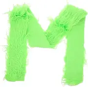 Abaodam Artificial Gnome Beards Set of Faux Dwarf Beards for Christmas Tree Skirt Gnome Craft Supplies Warm Wool Material