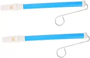 ERINGOGO 2pcs Slide Whistle Plaything for Interest Cultivation and Family Entertainment Design for Use for Birthday Parties and Gatherings