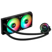 Aerocool Oasis L240 ARGB AIO Liquid CPU Cooler Black