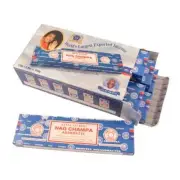Satya Nag Champa Incense Sticks - 100 Gram Packet - Bulk Box - FRESH SHIPMENT