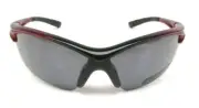 Riviera Sunglasses Black Red NEW See Description 100% UVA UVB DS0414