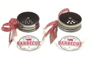 DEI Dennis East Worlds Best Barbecue Glass Spice Rub Jars Recipe Grillin Chillin