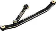 INJORA RC Steering Rod Tie Links Black Brass High-Tightening Link for 1/24 RC Crawler Axial SCX24 AXI90081