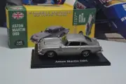 ATLAS EDITIONS - ASTON MARTIN DB5 - SILVER - 1/43 SCALE MODEL CAR - BOXED