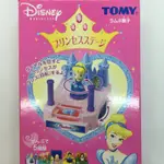 TOMY 絕版玩具 迪士尼公主 旋轉舞台 小美人魚 艾莉兒 灰姑娘 仙度瑞拉 睡美人 奧羅拉 阿拉丁 茉莉公主 白雪公主