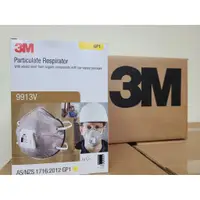 在飛比找蝦皮購物優惠-含稅附發票 3M 9913V GP1 帶閥口罩 碗型 活性碳