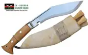 8" Blade Gurkha Full Tang Kukri, Farmer Daily Working Khukuri Knife, EGKH Nepal