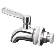 Stainless Steel Tap with Silicone washers for Ceramic Bench Top Water FIlters