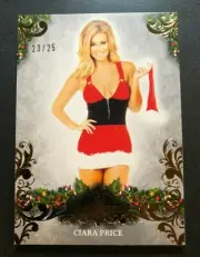 2019 Benchwarmer CIARA PRICE Holiday #41 Gold Foil Variant/25 PLAYBOY Playmate