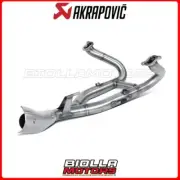 EXHAUST MANIFOLDS AKRAPOVIC BMW R 1200 GS ADVENTURE 2016 ACCIAIO E-B12R4