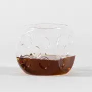 Refined Gifts Whiskey Glasses Dice Set of 2