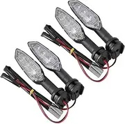 Motorcycle Indicators Turning For Y&amaha YZF R6 R1 R3 R7 R9 R15 MT07 MT09 For Tenere 700 For Tracer 700 900 FZ 16 1 Turn Signal Light Indicator Running(4pcs Clear)