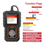 OBD2 Scanner Code Reader OBD2 Check Engine Car Diagnostic Tool with LCD Display