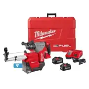 Milwaukee SDS-Plus Rotary Hammer Kit w/ Dust Extractor Kit 18V Li-Ion Brushless