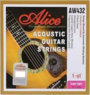 Alice Steel Acoustic Guitar Strings - 11-52