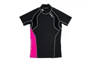 2XU Women's Short Sleeves High Performance Power Top | Black | Rose