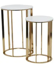Peyton Lane Set of 2 Contemporary Accent Table