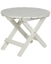 Shine Co. Adirondack Folding Table With Hydro-Tex Finish