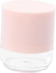 FRCOLOR Soft Fluffy Powder Puff Empty Powder Box Portable Makeup Case Travel Friendly