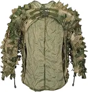 Woodland Camouflage Ghillie Suit, Ghillie Suit Leafy, Camouflage Cloak Suit, Woodland Camouflage Hunting Clothing, Hunting Clothes for Wildlife Photography Men Hunters & Airsoft
