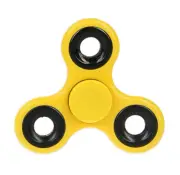 Ganz Hand Stress Relief Focus Fidget Spinner Toy - Yellow ER51780-YL