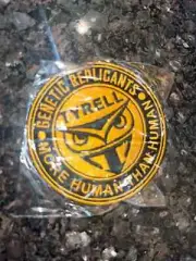 TYRELL BLADE RUNNER Iron on REPLICANT MORE HUMAN PATCH COSPLAY Costume limited
