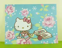 在飛比找Yahoo奇摩購物中心優惠-【震撼精品百貨】Hello Kitty 凱蒂貓~卡片-毛線藍