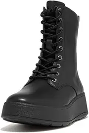 [FitFlop] Women's lace-up Shoes, 37 EU, Black, 7 AU