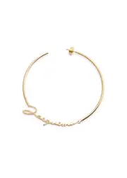 Jacquemus Les Creoles Jacquemus Hoop Earrings - Gold ONE SIZE