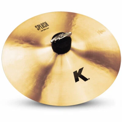 Zildjian K0858 10" K Splash Crash Drumset Cast Bronze Cymbal W/ Cut Balance New