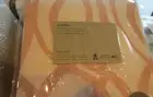 2 West Elm Cotton Canvas Scribble lattice Curtains drapes rosette 48 84 New
