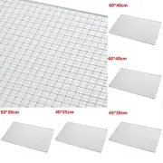 Stainless Steel BBQ Grate Mesh Net Grill Grate Grid for Japanese Korean Grill