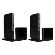 Nyrius Wireless HDMI 2 Input Transmitter & Receiver; Streaming HD 1080p - 2 Pack