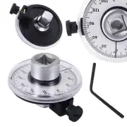 Torque Wrench Angle Gauge Tools 60 Degree 1/2 Inch Adjustable Drive Torque Gauge