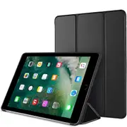 For Apple iPad Air 1 9.7 inch 1st Gen Folio Leather Smart Magnetic Flip Stand Case Cover (Black)