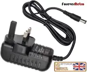 Modern FUSED power supply (PSU) for Amstrad CPC 464 (and 664/6128)