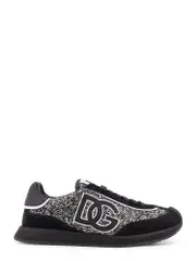 [Dolce & Gabbana] Dolce & Gabbana-Low-Top Wool Sneakers With Suede Inserts-Uomo 41