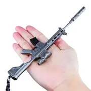 HK416 Replica Gun Model Keychain