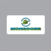 Mongoose - 1992 Green blue Banner - old school bmx