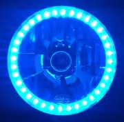 Blue Halo H4 Headlight x 2 Angel Eye Datsun 240Z 260Z 280Z 240K 120Y Patrol Sunn