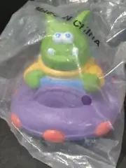Little Tikes Toddle Tots Chunky Green Alien in Spaceship UFO NIP Space Explorers