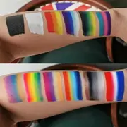 12 Colors FX Makeup Palette Halloween, Cosplay Costumes,World CUP Flag Parties and Festivals Halloween Christmas Kit
