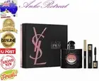 YVES SAINT LAURENT BLACK OPIUM 50ML 3PC SET WOMEN EDP PERFUME NEW SP I/B GENUINE