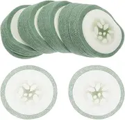 CTIRCHIU 200Pcs Cucumber Print Eye Care Pads Non Woven Fabric Eye Patches for Gentle Skincare for Travel Gifting Soothing Moisturizing Eye Masks for All Skin Types